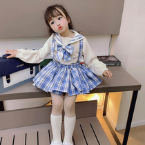 66 Princess jk skirt girl strap dress baby puffy skirt summer skirt short skirt children pleated skirt Spring and Autumn New