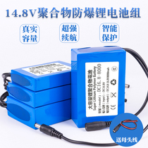 14 8v polymer lithium battery 16 8V electric fishing boat sprayer battery Outdoor mobile 15v audio battery