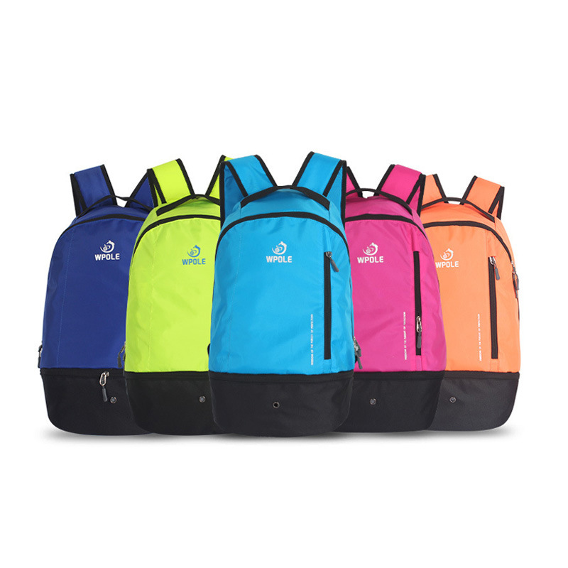 Portable basketball shoulder backpack outdoor training sports package football collects student sports large capacity ball bag