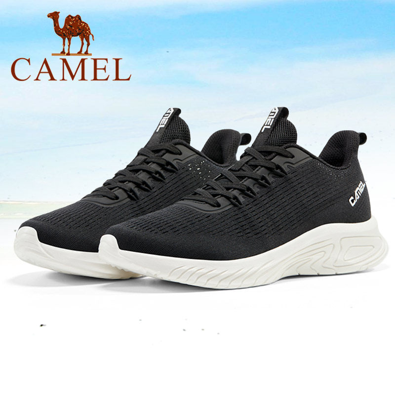 Camel Official Flagship Store Spring Light Tourist Shoes Breathable Mesh Fabric Casual Men's Shoes 100 Hitchhiking Shoes Running Shoes