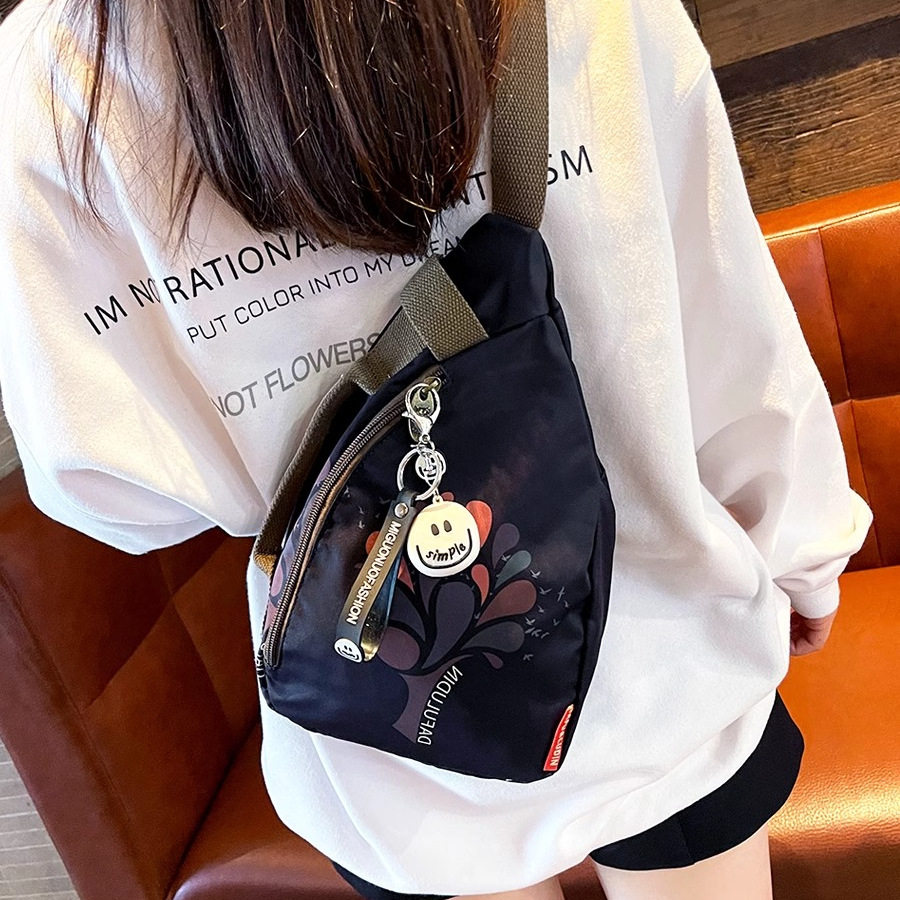 Túi xách Pháp MlcanI Kans dành cho nữ, túi đeo ngực chống thấm nước, ba lô thể thao du lịch, túi đeo chéo chất lượng cao