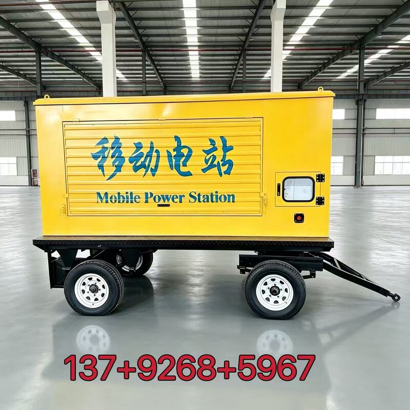 Mobile Weichai Yuchai Shangchai Generator Set 380V Backup Power Station Outdoor Construction Site Rainproof Generator Set Mobile Weichai Yuchai Shangchai Generator Set 380V Backup Power Station Outdoor Construction Site Rainproof Generator Set