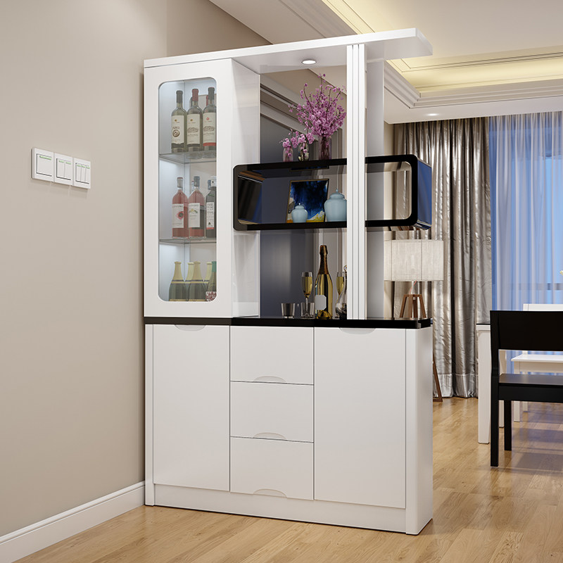 Entrance partition cabinet wine cabinet modern minimalist hallway hall cabinet living room shoe cabinet screen decoration cabinet storage cabinet