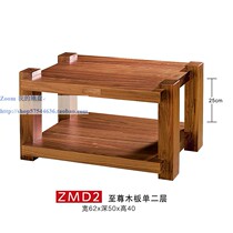 Jazz rack Extreme single 2 layers Extreme single two Audio-visual cabinet Cabinet solid wood equipment rack