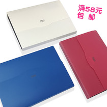 Kinely (KINARY)DC3033 A4 13 grid organ bag no portable unprinted style introduction handbag text