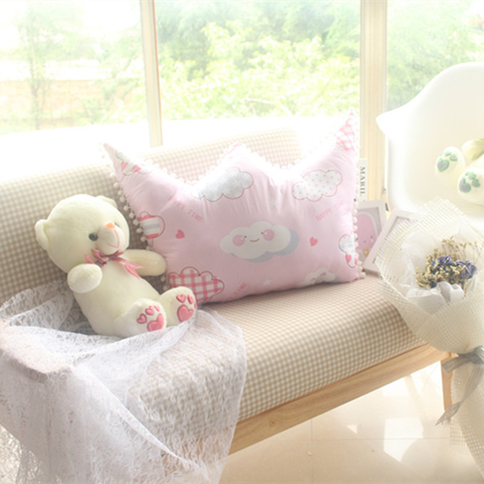 Phong cách Bắc Âu nhà vương miện sofa cũi trẻ em phòng ngủ trở lại đệm gối gối trang trí hình ảnh đạo cụ - Trở lại đệm / Bolsters gối tựa lưng sofa