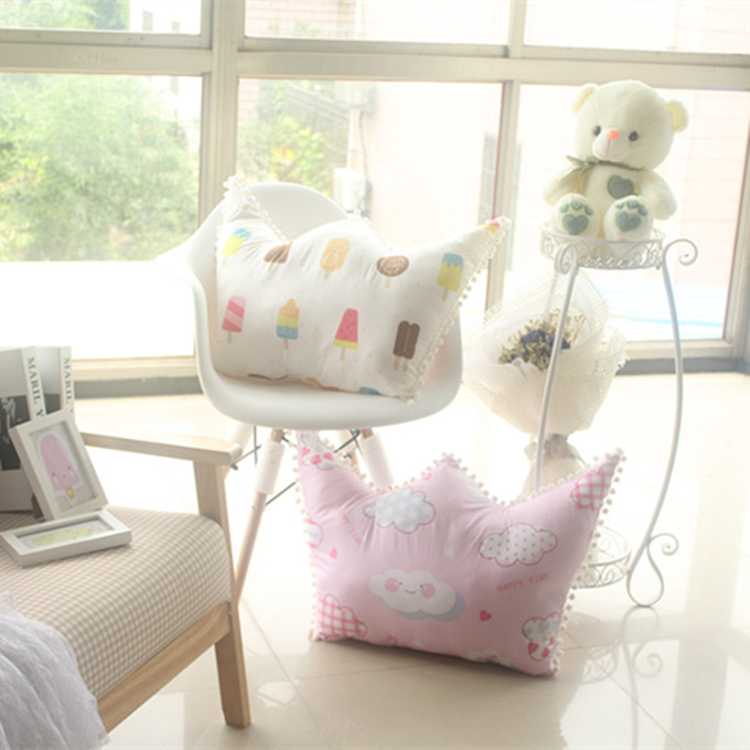 Phong cách Bắc Âu nhà vương miện sofa cũi trẻ em phòng ngủ trở lại đệm gối gối trang trí hình ảnh đạo cụ - Trở lại đệm / Bolsters gối tựa lưng sofa