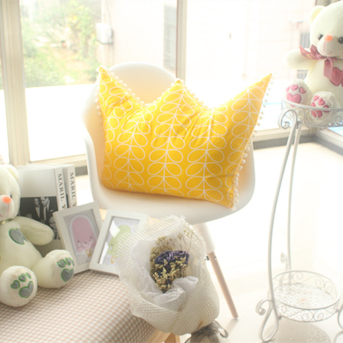 Phong cách Bắc Âu nhà vương miện sofa cũi trẻ em phòng ngủ trở lại đệm gối gối trang trí hình ảnh đạo cụ - Trở lại đệm / Bolsters gối tựa lưng sofa