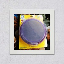 American Nuk baby non-slip with lid plate plate plate fruit box dinner plate childrens tableware can be Microwave