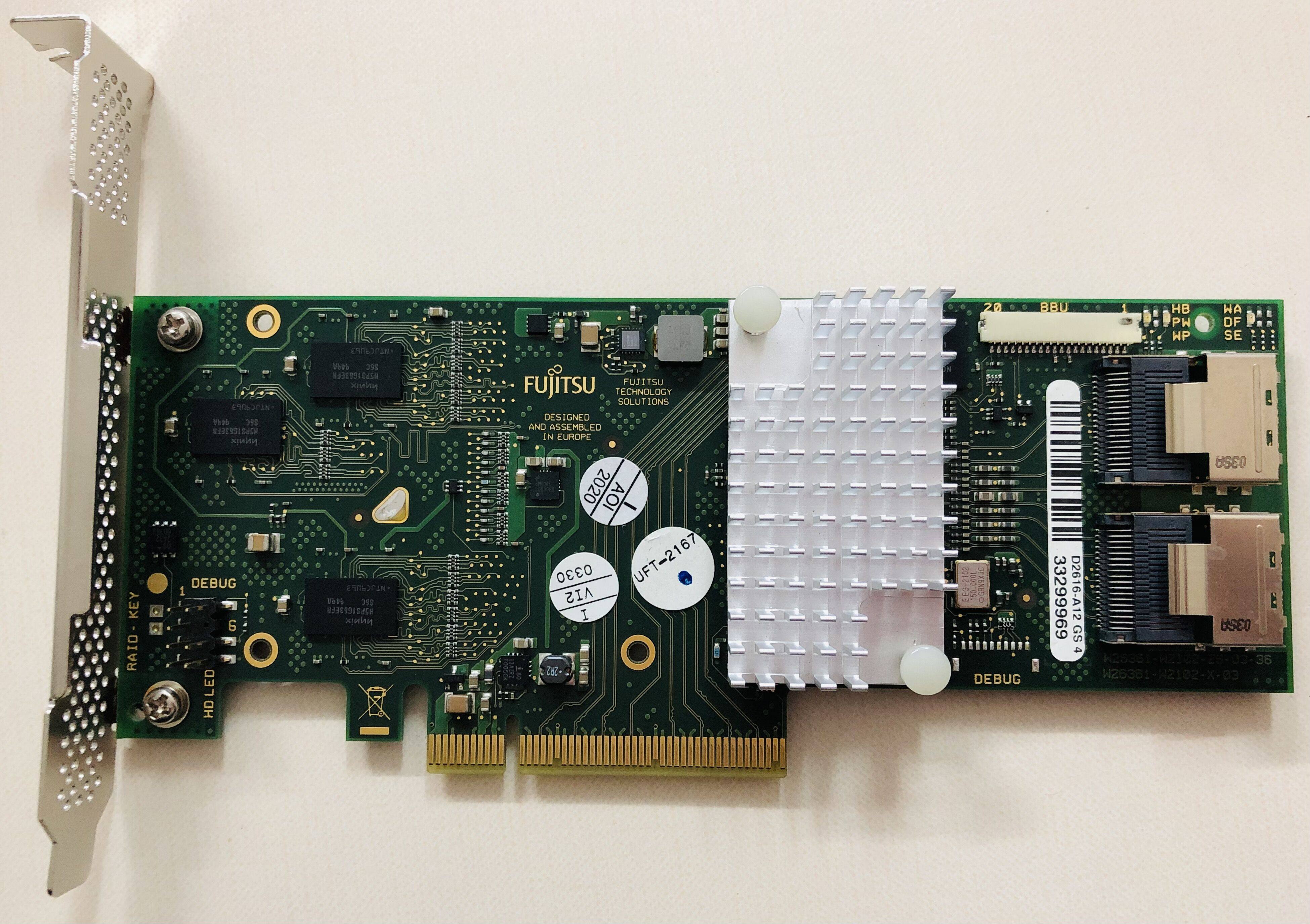 Original LSI MegaRAID SAS 9261-8i 6GB array card (Fujitsu version) one year warranty