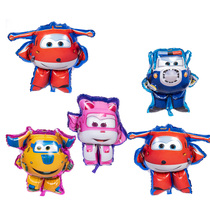 Super Fly-Man Cartoon Aluminum Film Balloon Birthday Party Decorative Items Childrens Babys Birthday Banquets Arrangement
