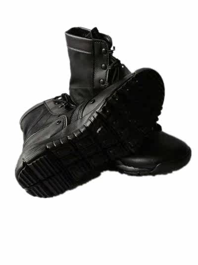 Bottes militaires pour homme en cuir - Ref 1402590 Image 5
