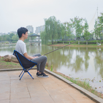  Outdoor folding chair Portable field sketching leisure beach fishing chair chair stool Ultra-light small folding chair