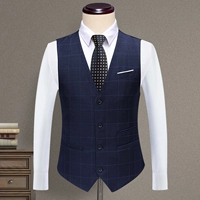 Тибетский синий и синий хрустящий жилет