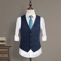 Xf-yg1635-2 Тибетская зеленая плед (жилет)