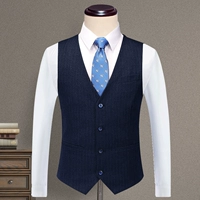 Тибетская тонкая полоса синий жилет