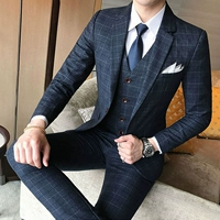 C317-TZ60 Темно-синий набор с двумя частями [Top+Брюки]