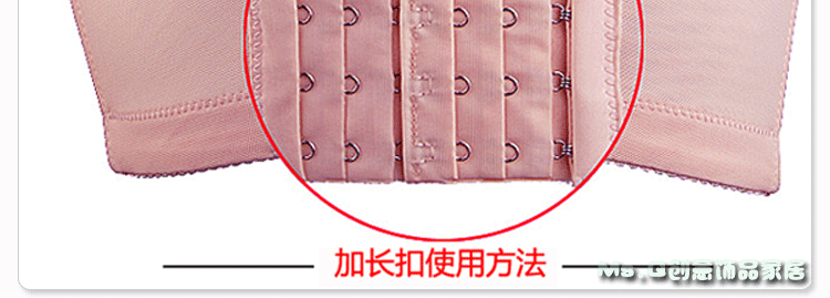 2 hàng đồ lót dài khóa áo ngực mở rộng khóa hàng khóa trở lại khóa tăng trưởng khóa móc phụ kiện móc ba hàng và hai khóa đồ lót phụ nữ