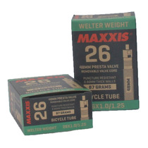 MAXXIS MAXXIS 26X1 0-1 25FV FRENCH MOUTH MOUNTAIN BIKE INNER TUBE 48MM ULTRA-LIGHT 87g