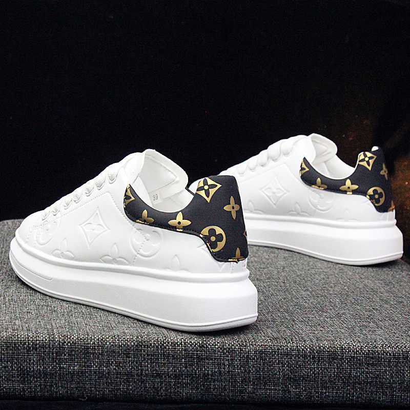 Hong Kong Supreme men's shoes women's shoes breathable all-match sneakers couple shoes net red high white shoes