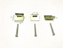 Factory direct metal mounting bracket meter housing accessories text housing fixing parts electronic DIY with buckle