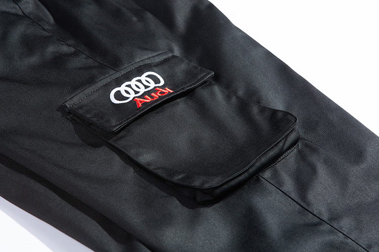 FAW Đồng phục Audi Cửa hàng dụng cụ sửa chữa ô tô mùa thu và tay dài mùa đông phù hợp với dịch vụ bảo trì sau bán hàng bộ đồ ngủ