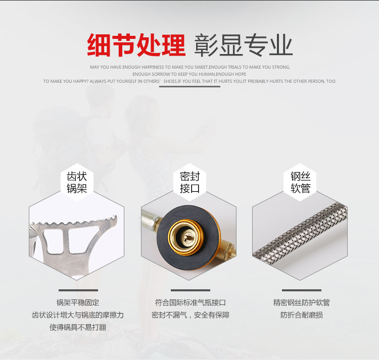 Bếp ngoài trời bếp ngoài trời gió di động dã ngoại bếp gas bếp gas hóa lỏng đặt bếp cắm trại - Bếp lò / bộ đồ ăn / đồ nướng dã ngoại lò nướng gas mini