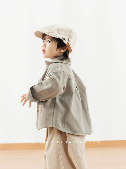 Parent-Child Children's Hats, Spring and Autumn Trendy Retro Style, Boys' Forward Hats, Girls' Baseball Caps, Baby Berets, Duckbill Caps