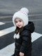 Children's hats in autumn and winter, big children's woolen hats, girls' knitted hats, thickened and warm baby ear protection hats, boys' fashionable hats