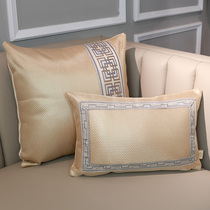 Summer light lavish sofa Pillow Back Cushion Living-room Nordic Office Seat Waist Pillow Summer Bedside Large Backrest Ice Silk