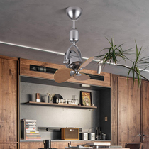 Mini small ceiling fan lamp 16 inch home restaurant bedroom study small space design cafe aisle silent fan