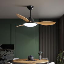 Nordic ceiling fan lamp fan lamp modern simple living room restaurant home ceiling fan bedroom mute variable frequency fan chandelier