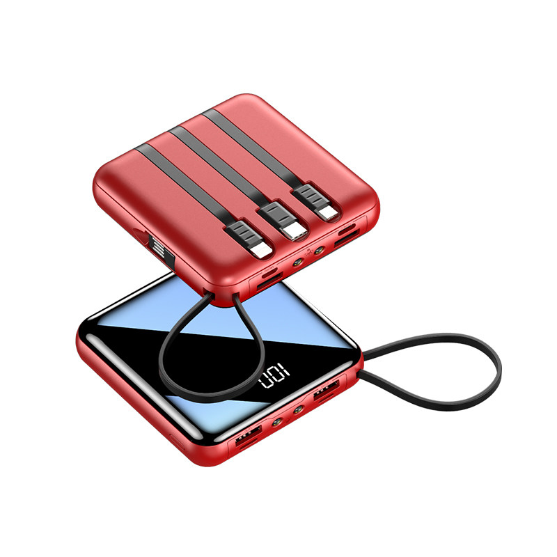 Big capacious small cute ultra thin handheld mobile phone charging