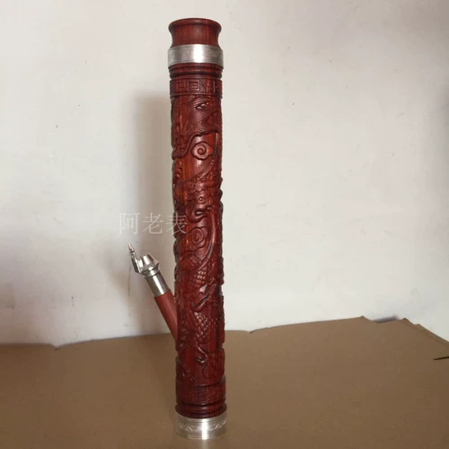 Натуральный большой кальян из африканского розового дерева из провинции Юньнань, 75см
