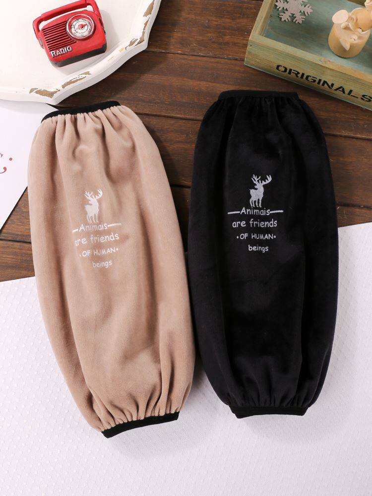 2022 spring new sleeves anti-dirty sleeves new adult women's enlarged cuff sleeves sleeves