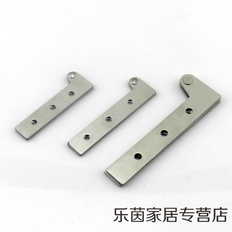 Stainless steel chicken mouth hinge upper and lower hinge eccentric hinge integral cabinet hinge heaven and earth hinge grinding core hinge