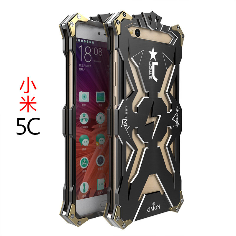 SIMON THOR Aviation Aluminum Alloy Shockproof Armor Metal Case Cover for Xiaomi Mi 5c