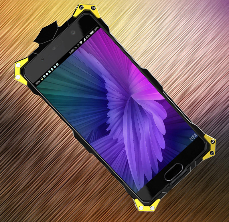 SIMON THOR Aviation Aluminum Alloy Shockproof Armor Metal Case Cover for Xiaomi Mi 5c