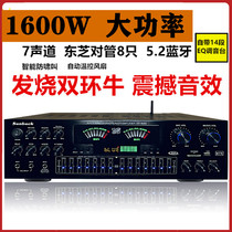 Shanyus new home Bluetooth amplifier double-ring cow high-power EQ equalization adjustment heavy bass karaoke amplifier