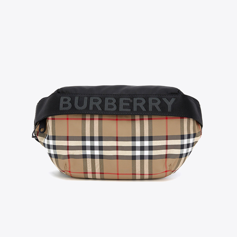 Купить BURBERRY/ burberry модельа среда Vintage плед карман плечо ...