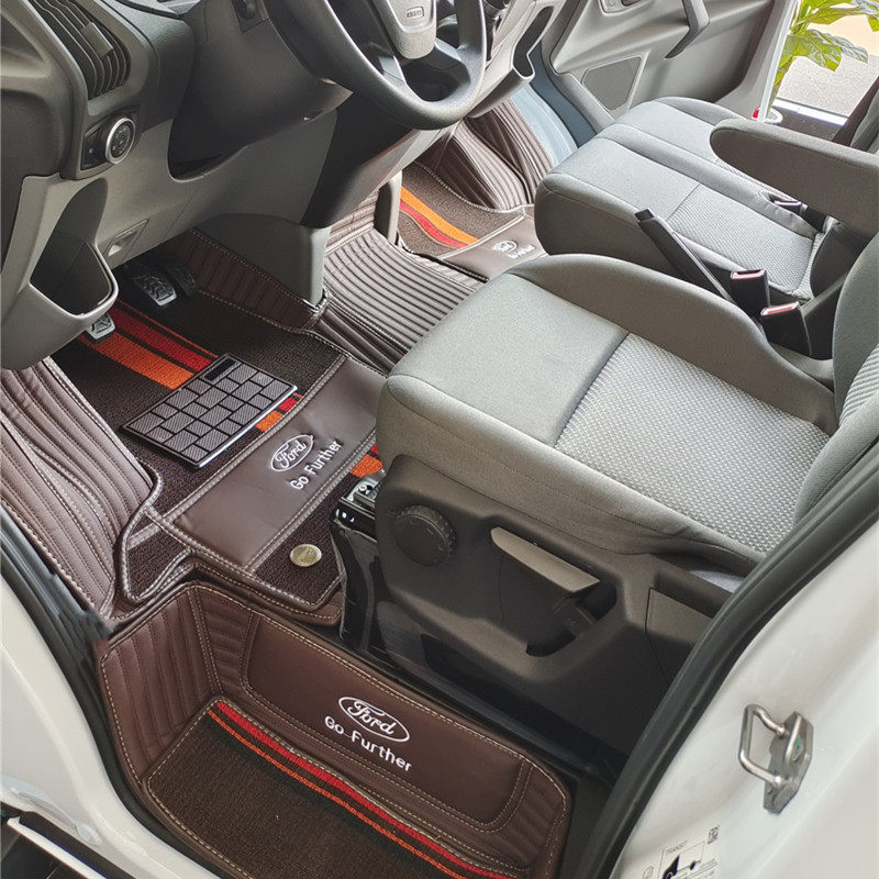 Jiangling Ford Shun 5 New Generation 6 Classic New Generation All-Shinto PRO Large Full Surround Car Footbed 15 Leather Double Layer