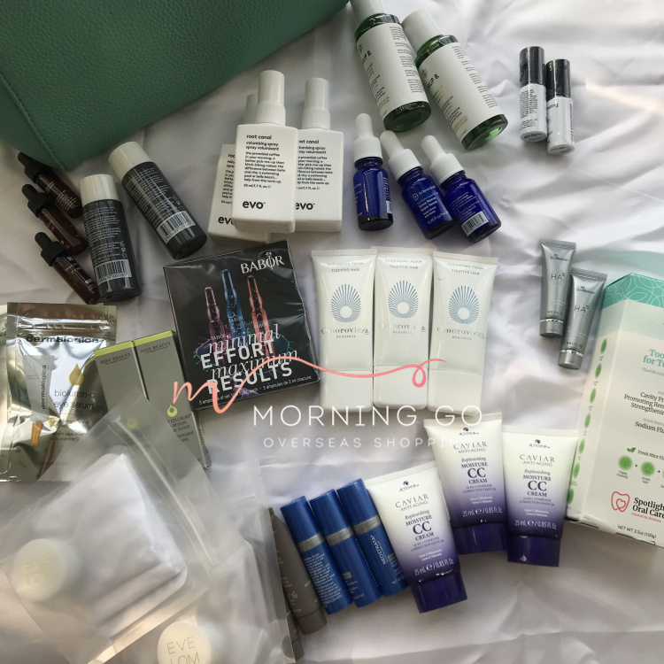 Spot trial package gift package Evelom makeup remover Dr dennis Gross essence Babor repair Like