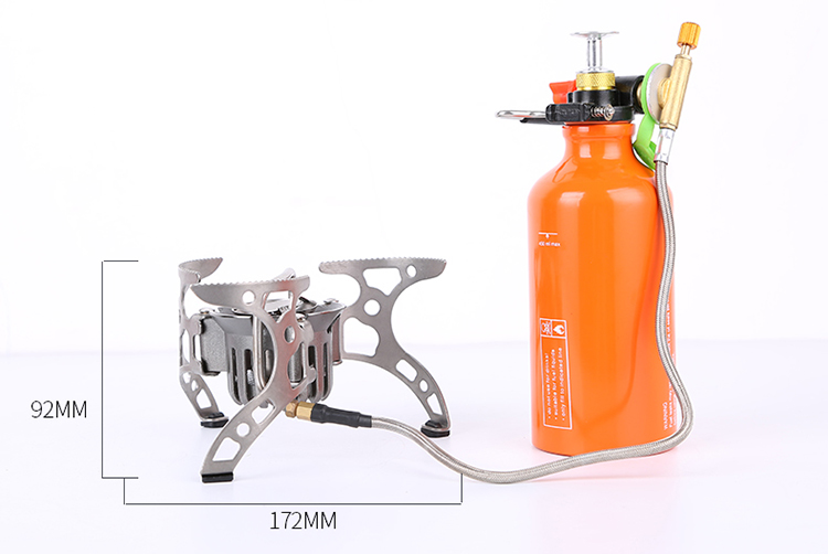 Brother BRS-8 đầu đốt đa năng dầu khí cầm tay cắm trại cắm trại chạy bằng xăng dầu - Bếp lò / bộ đồ ăn / đồ nướng dã ngoại bếp ga mini gấp gọn