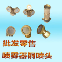 Copper nozzle three nozzle sprayer nozzle electric sprayer nozzle electric sprayer nozzle spray head double head