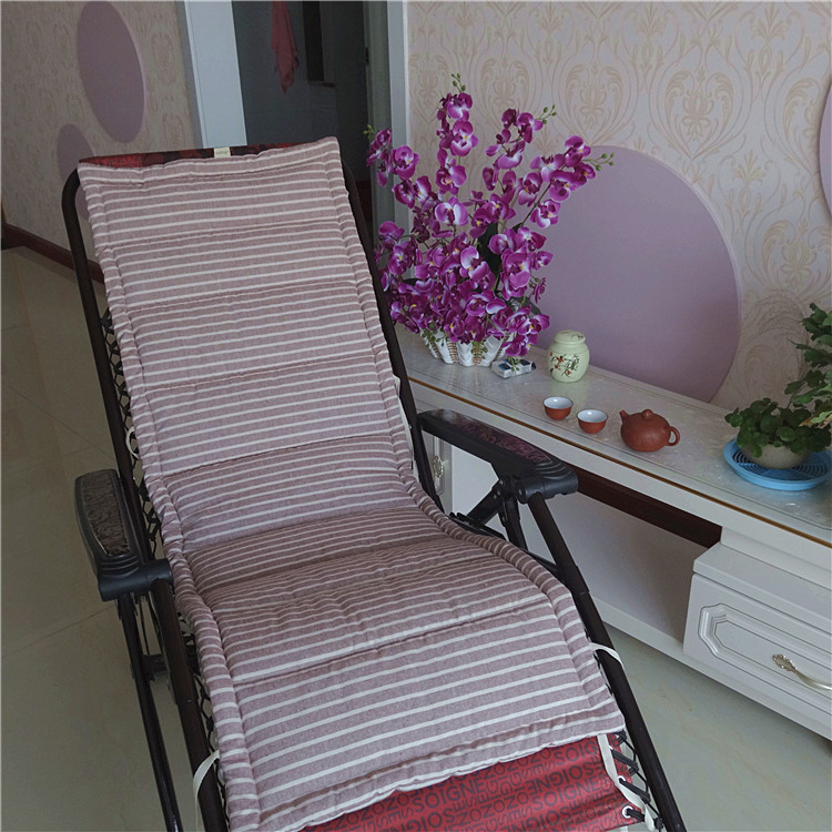 Xin Shangjia bông và vải lanh ngồi có thể ngả pad văn phòng gấp ghế đệm băng ghế dự bị đệm ghế văn phòng