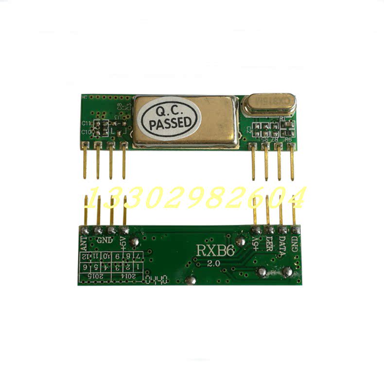 Rxb60 Arduino 433MHZ高抗干扰高灵敏度超外差接收模块RXB6/RXB60/RXB62/RXB11