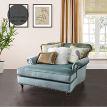 American Countryside Fabric Noble Princess Chair Casual Sloth Longue Lounge Dining Room Villa Minimyo Nordic Bedroom Beauty Couch