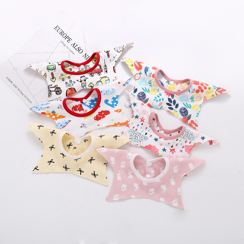 Baby bib bib baby cotton saliva towel newborn anti-spit milk bib