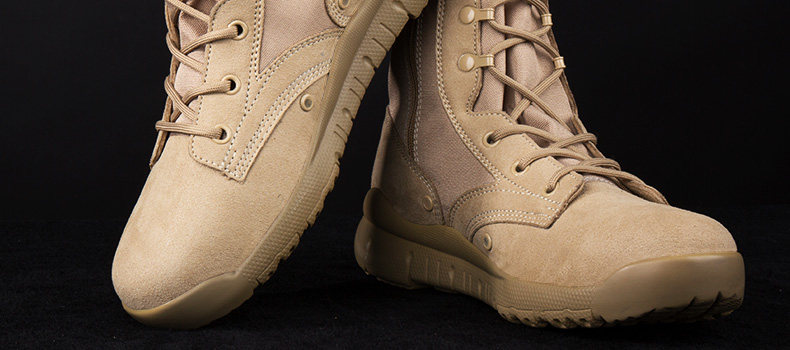 Boots militaires pour homme - porter - Ref 1402663 Image 35