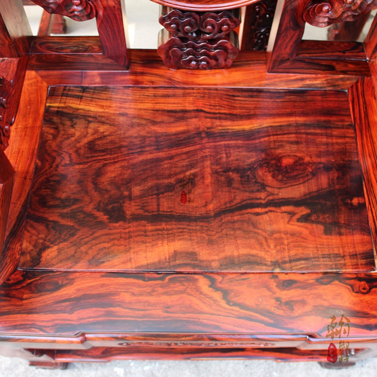 Lào gỗ hồng đỏ Zhongtang trường hợp cho sáu bộ của Ming và Qing triều đại gỗ gụ cổ điển đồ gỗ phòng khách - Bàn / Bàn bàn ghế gỗ phòng khách nhỏ